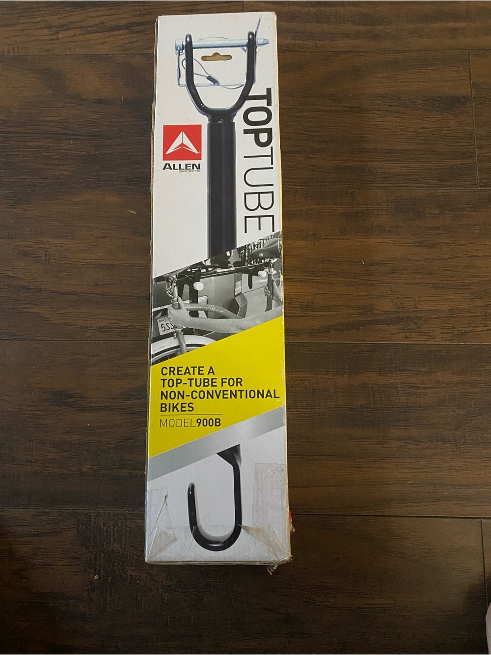 Allen Sports Top Tube Handle - Black & Yellow